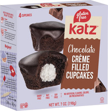 Snacks Chocolate Cr me Filled Cupcakes Dairy Free, Nut Free,