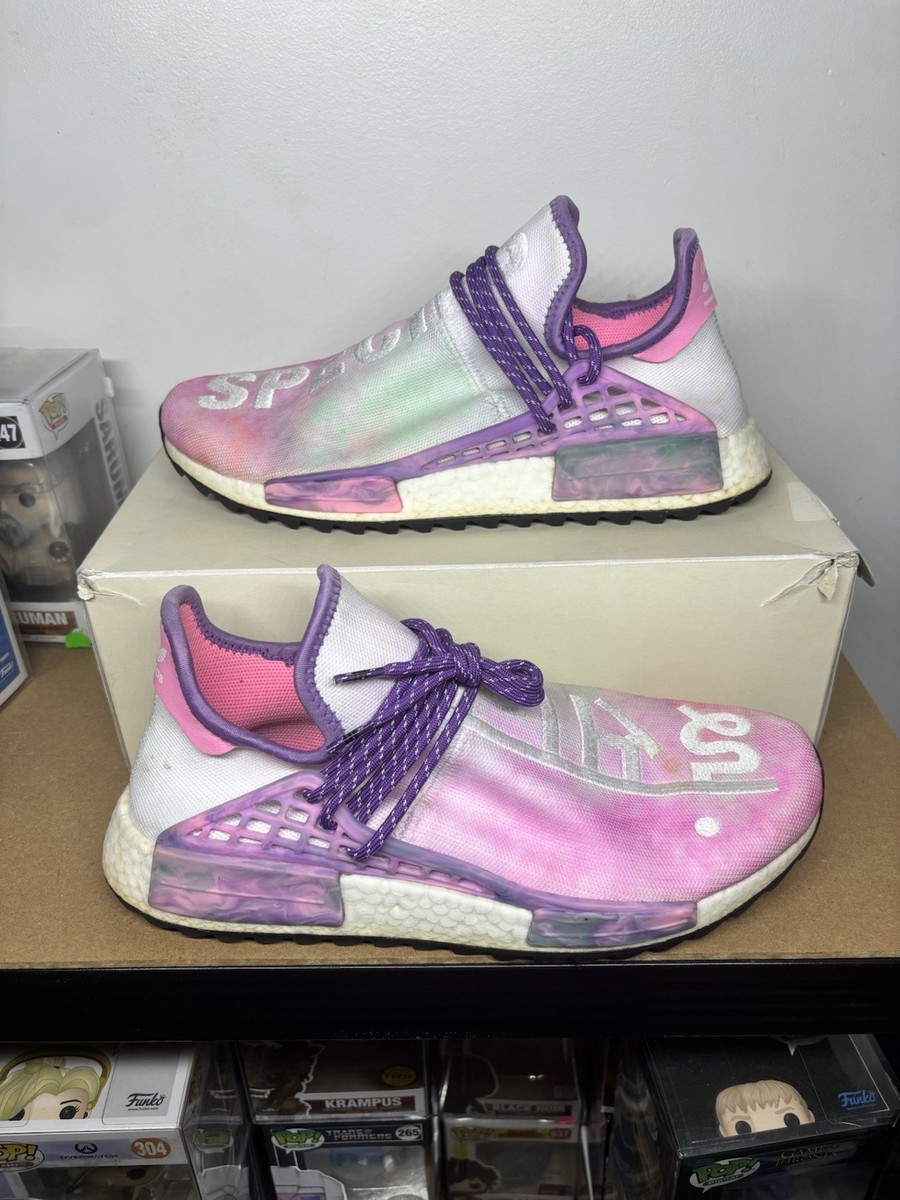 Pharrell x adidas Nmd Human Race Trail 'Holi Festival' | Pink | Men's Size 12