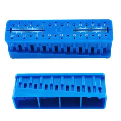 1 Pcs Dental Autoclavable Endo Measuring Block Tool Accessory Files Holder Ruler