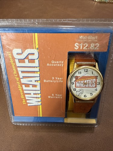 Vintage Walmart Wheaties Wrist Watch