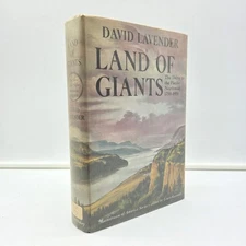 Land of Giants 1950 Pacific Northwest History David Lavender HC w/ Dust Jacket