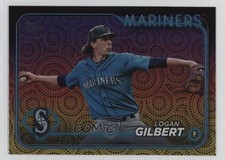 2024 Topps Series 2 Holiday Logan Gilbert #556 1f3g