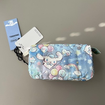 Lesportsac Cinnamoroll Blue Rectangular Cosmetic Bag NWT