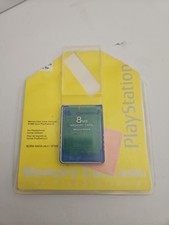Sony PlayStation 2 - Memory Card 8MB Black SCPH-10020 New Sealed OEM Memory Card