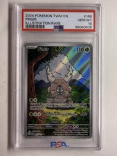 Pokemon Pinsir 168/167 sv06: Twilight Masquerade Holo Illustration Rare PSA 10 on eBay
