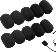 30 Pcs Lapel Microphone Windscreen,Headset Windscreen, Mic Foam Covers Lavalier