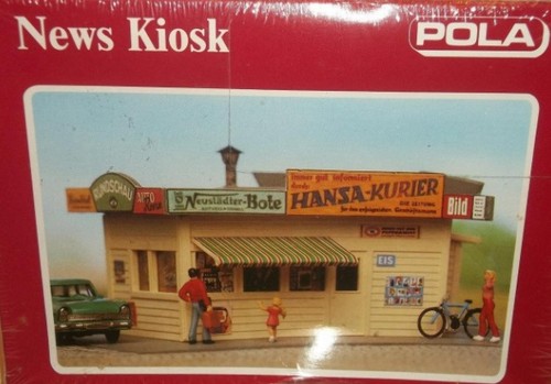 Kit de quiosco de soporte de papel de noticias Pola 11538 HO | Zustand: New