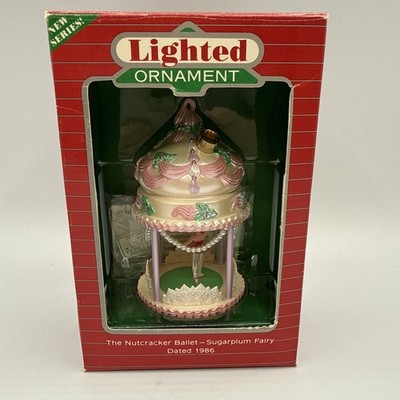 Hallmark 1986 Nutcracker Ballet -Sugar Plum Fairy Christmas Ornament Ballerina