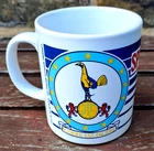 TOTTENHAM HOTSPUR FC/SPURS: 1992/93 COFFEE MUG: SUPERB VINTAGE ITEM LOOK !!!