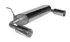 Ford Puma 1.4 1.6 1.7 BASTUCK Sportauspuff inkl. Zubehör re li je 90mm mit Einsa