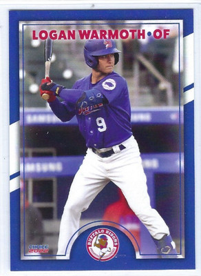 2022 Buffalo Bisons (Triple-A Toronto Blue Jays) Logan Warmoth