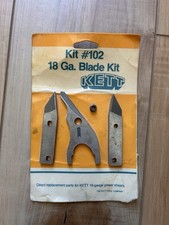 Kett Replacement Blade Kit 102 For Kett 18 Gauge Power Shears