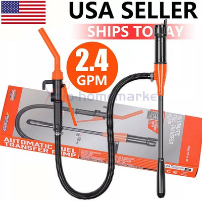#ad Battery Powered Electric Fuel Transfer Pump Portable Gas Oil Liquid Pump $10.99
