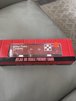 Atlas HO Scale Ralston Purina Evans Double Plug Door Box Car #121  1752-2