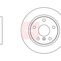 Bmw 1Er F40 2019 Bremsscheibe Vorne (Einzeln) DSK3145