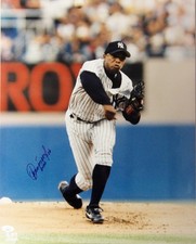 Orlando Hernandez New York Yankees Signed 16x20 Glossy Photo JSA Authenticated