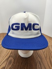 Vintage GMC Trucker Hat Mesh Snapback Hat USA Made Foam Removed Dirty