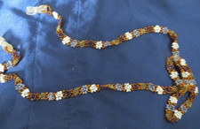 Brillenkette  im Vintage-Stil rutschfestes Brillenband mit kleinen Blüten