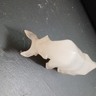White Elephant Figurine Miniature Statue Collectible Animal Decor Sculpture — photo 2