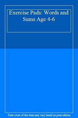 Exercise Pads: Words and Sums Age 4-6