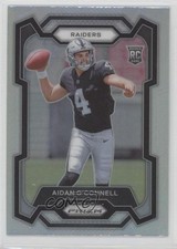 2023 Panini Prizm Rookies Silver Prizm Aidan O'Connell #360 12g7
