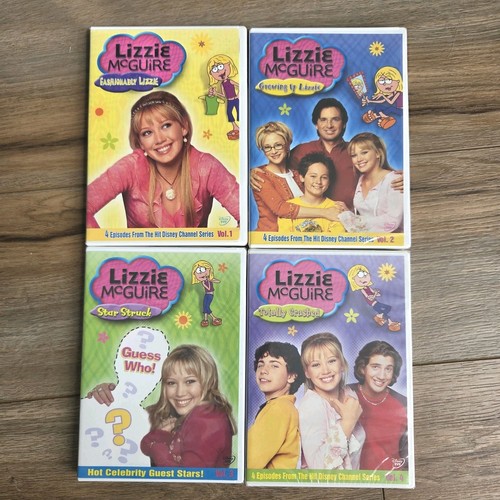 Lizzie McGuire DVD Lot Vol 1-4 Complete Set 1 Opened 2-4 New Sealed Disney prezzo ebay