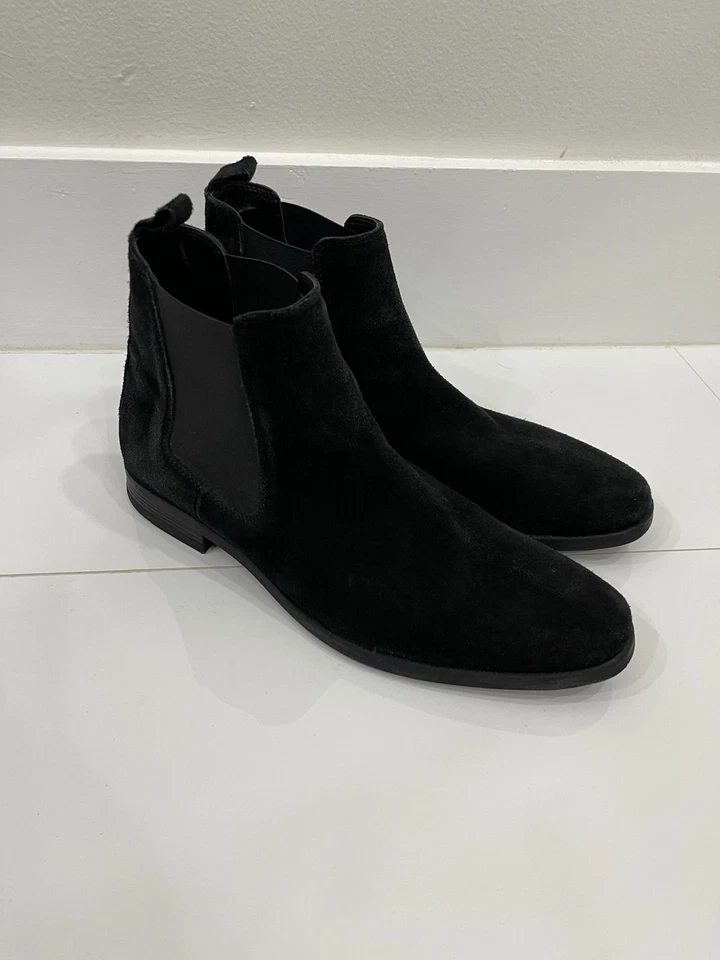 Botas Chelsea negras para hombre talla 9 de ASOS Foto 2 de 4