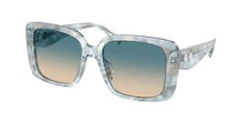 COACH HC8424U 58664M CAD54 Pearlized Blue Yellow Grad 54 mm Women's Sunglasses