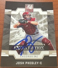 2009 Donruss Elite Extra Edition JOSH PHEGLEY #8 🔥 White Sox RC Autograph * 1/4