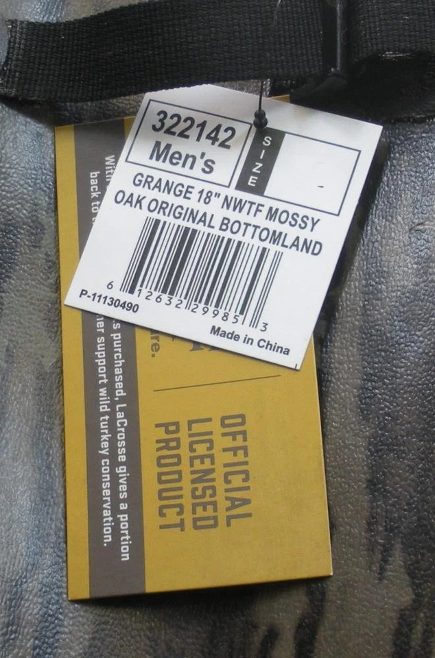 Bota Lacrosse 322142M-10 nova com etiquetas 18" Bottomland Grange tamanho 10 - Imagem 3 de 4