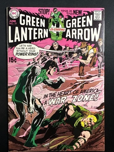 GREEN LANTERN #77 1970 Vintage Bronze Age DC Comics 1st Print Fine/VF *A2