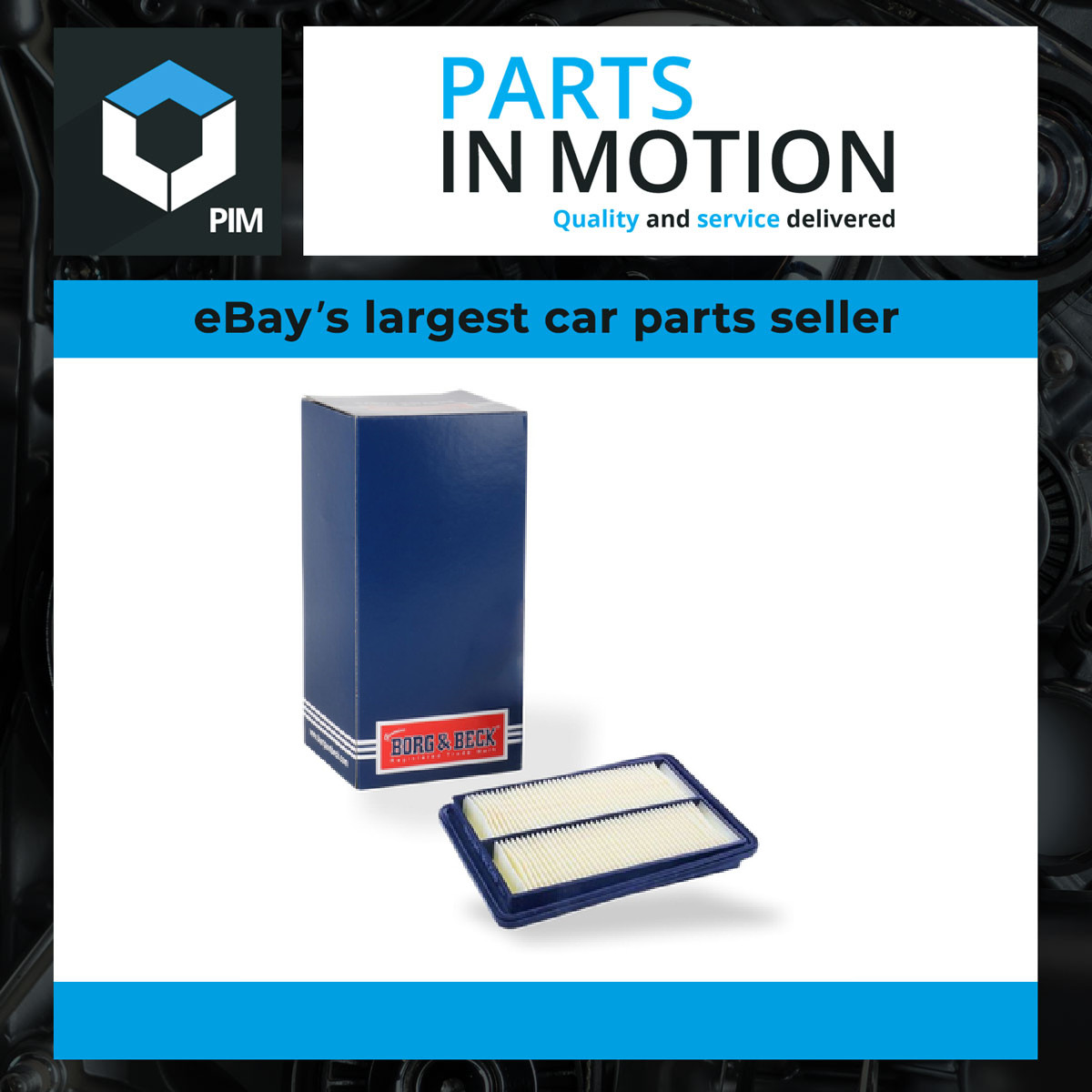 Air Filter fits NISSAN QASHQAI J11 1.3 2018 on HR13DDT B&B Quality Guaranteed