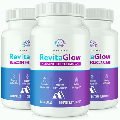 RevitaGlow Capsules   Oral Skincare Formula for Healthy, Glowing Skin - 3 Pack