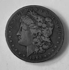 1892 cc  Morgan Silver Dollar