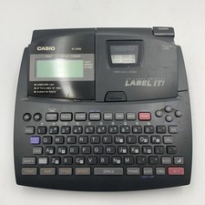 Casio Label It KL-8100PLUS Printer Sharp Wizard OZ-630 Organizer W/ AC adapter