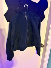 lululemon Scuba Women s Full Zip Hoodie Hooded Pockets Solid Green XS