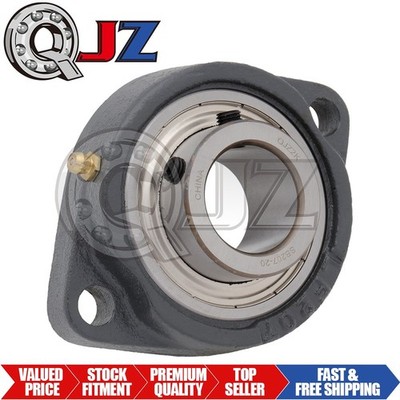 [Qty.1] 1-3/8'' Bore SBFL207-22G 2-Bolt Flange Unit; Cast Iron SB207-22G + FL207