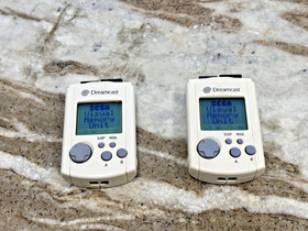 SEGA Dreamcast w/ Controllers & VMU's - MODED - Noctua Fan, Battery, and LED!