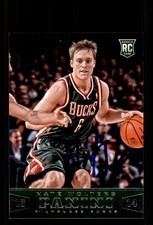 Signed Basketball Card Auto Nate Wolters 2013-14 Panini #165 Milwaukee Bucks