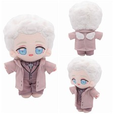 Aziraphale angle Plush Toy Cartoon Stuffed Dolls Mascot Kids Gift Plushie Figure