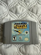 Star Wars: Episode I: Battle for Naboo GAME ONLY  NINTENDO 64 Tested