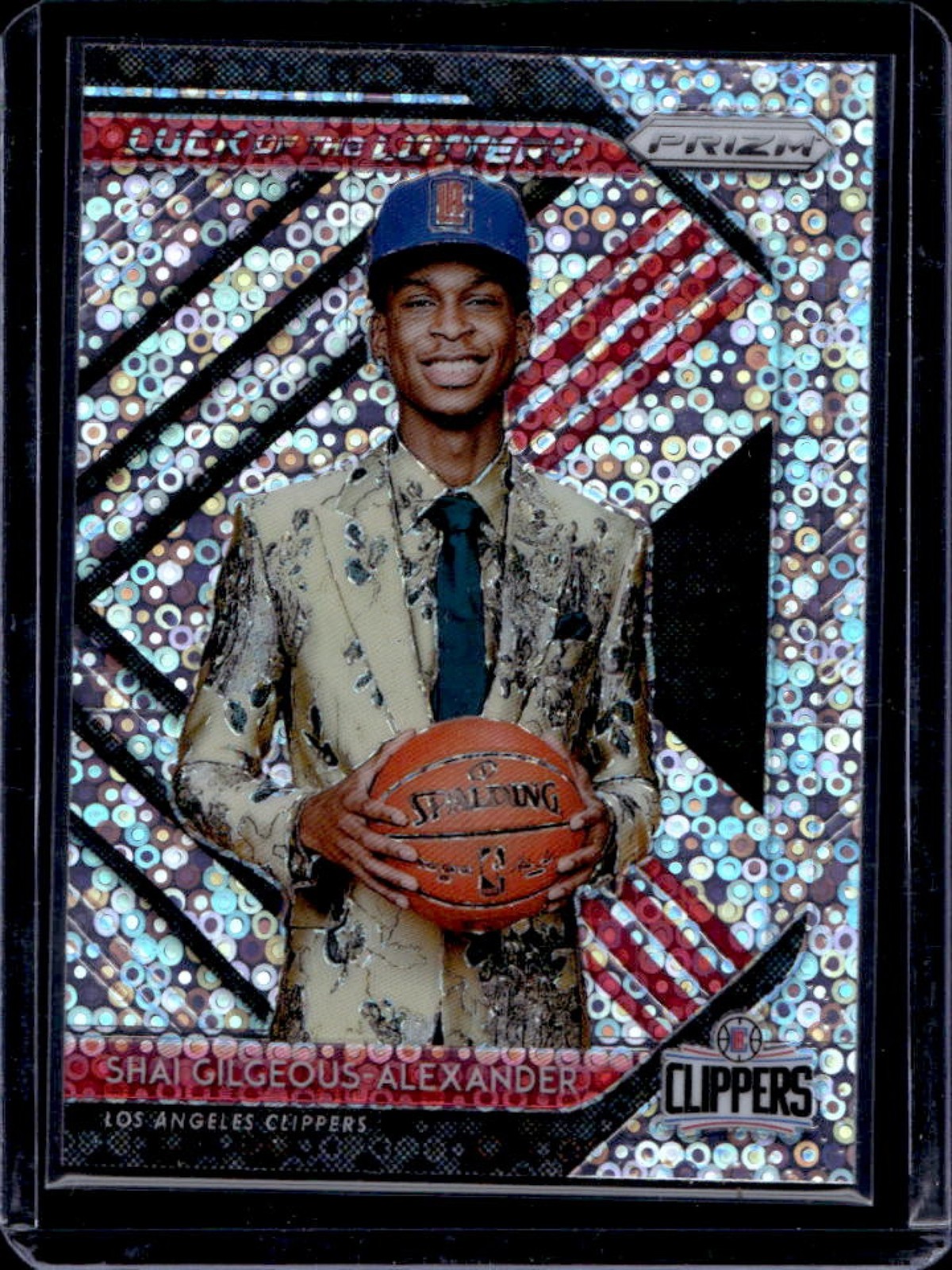 2018-19 Prizm Shai Gilgeous-Alexander Luck of the Lottery Fast Break RC #11