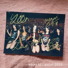 KATSEYE Autographed Signed Photo POP Collection Collectibles 5*7  Limited 202504