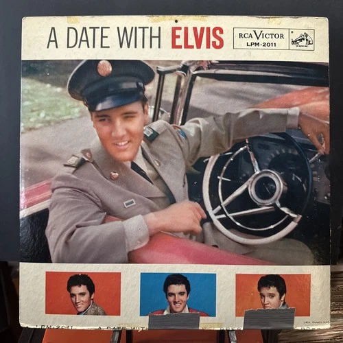 Elvis Presley / A Date With Elvis       LP  RCA 2011  Mono