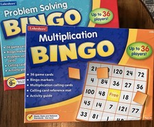 Multiplication  Problem Solving Bingo Lakeshore Lot Of 2