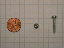 1,000 SHEET METAL SCREW #6 x 1" STEEL, PAN HEAD, PHILLIPS DRIVE,  ZINC-PLATED