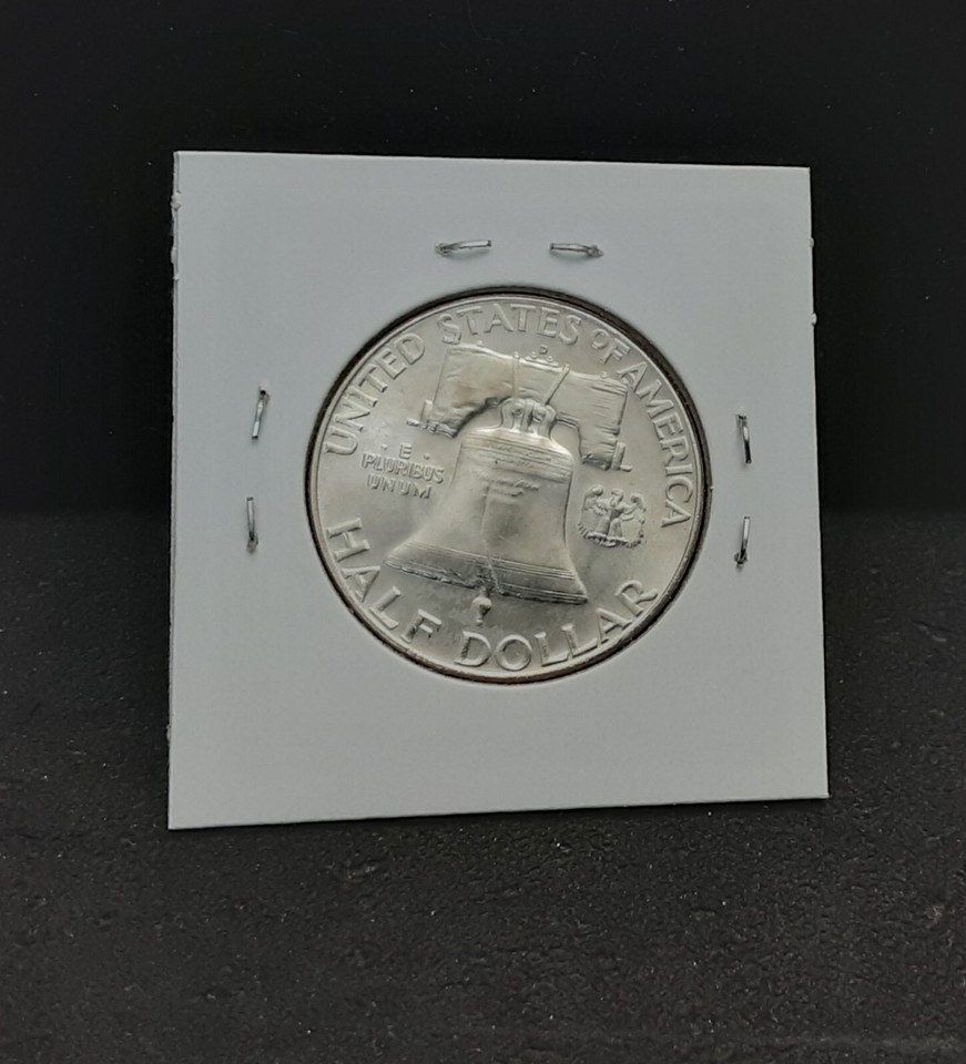 1961D FRANKLIN SILVER HALF DOLLAR GEM CH52 eBay