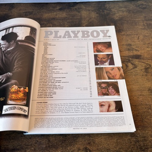 PLAYBOY - Vintage Entertainment For Men Magazine January 1997 MARILYN MONROE LN! - Picture 7 of 8