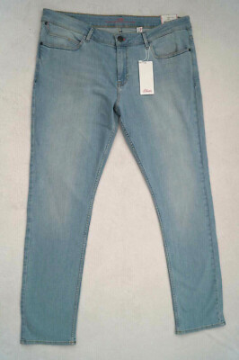 s.Oliver TUBE Shape Hipster Damen Jeans Gr.36,38,40 L32 hellblau UVP:69,95   NEU