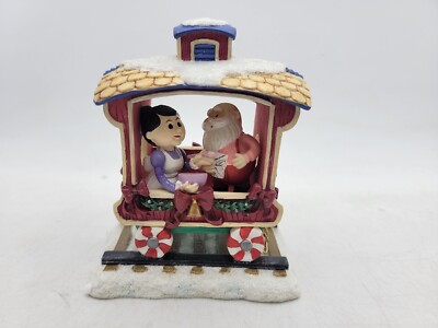 Limited Edition Bradford Exchange Hamilton Rudolph Train Filled Christmas Spirit